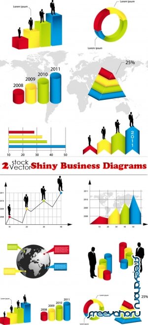 Vectors - Shiny Business Diagrams