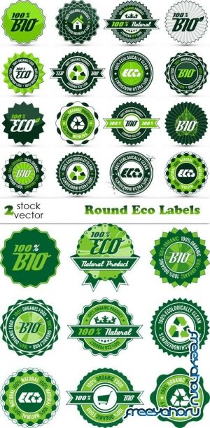   - Round Eco Labels