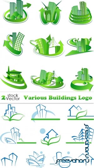 Vectors - Various Buildings Logo