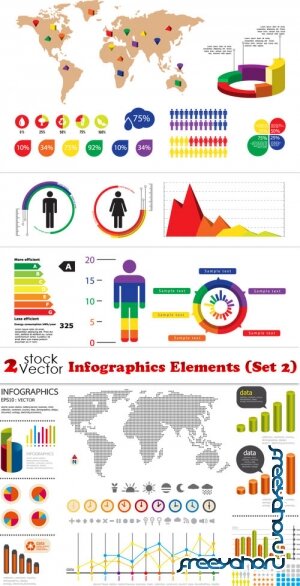 Vectors - Infographics Elements (Set 2)