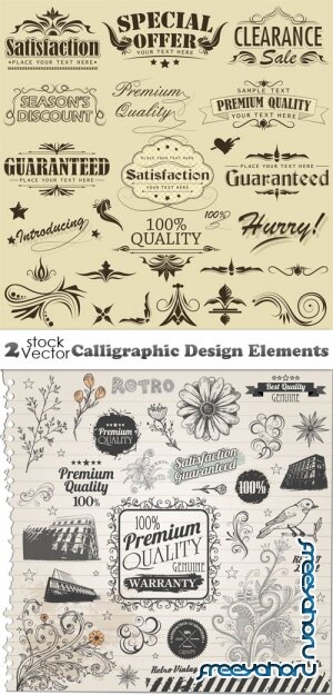 Vectors - Calligraphic Design Elements