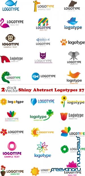 Vectors - Shiny Abstract Logotypes 27