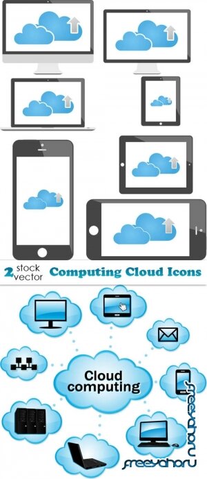   - Computing Cloud Icons