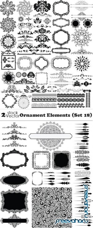 Vectors - Ornament Elements (Set 18)
