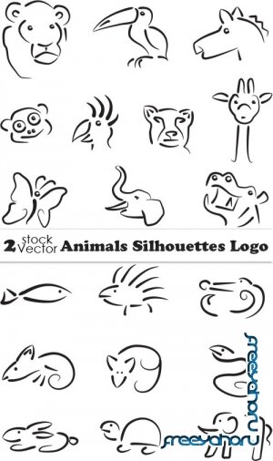Vectors - Animals Silhouettes Logo