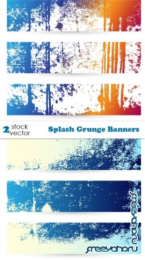  - Splash Grunge Banners