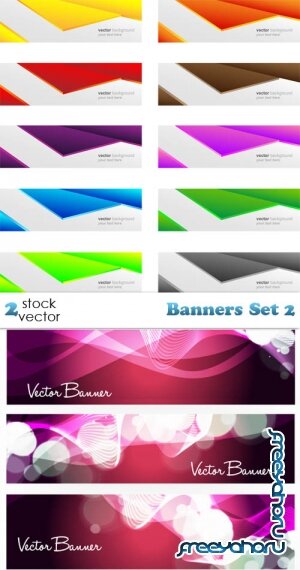Vectors - Banners Set 2