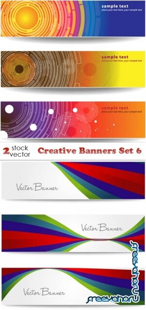   - Creative Banners Set 6