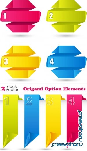 Vectors - Origami Option Elements