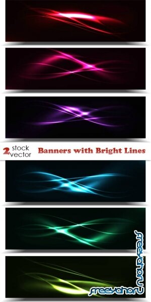   - Banners with Bright Lines