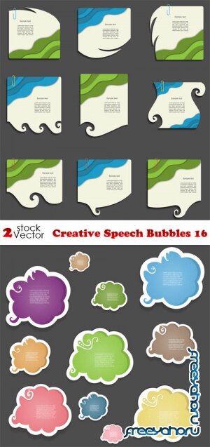 Vectors - Creative Speech Bubbles 16