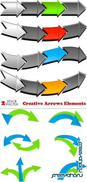 Vectors - Creative Arrows Elements