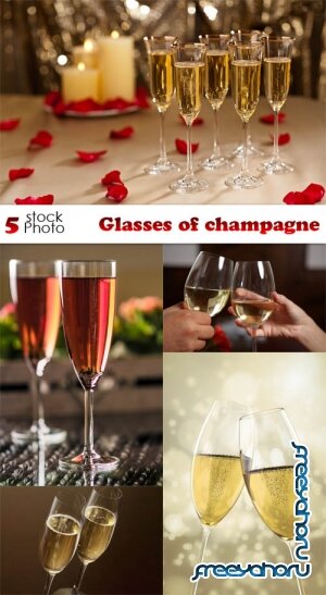 Photos- Glasses of champagne