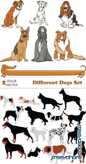   - Different Dogs Set