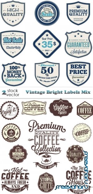   - Vintage Bright Labels Mix