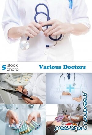 Растровый клипарт - Various Doctors