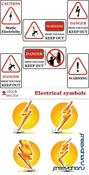 Векторный клипарт - Electrical symbols