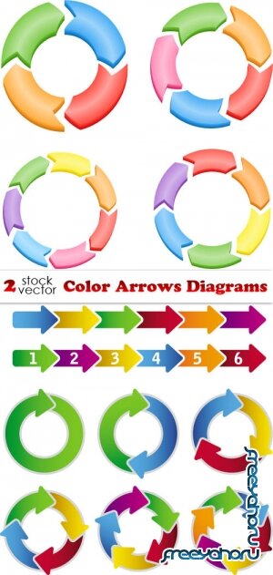 Vectors - Color Arrows Diagrams