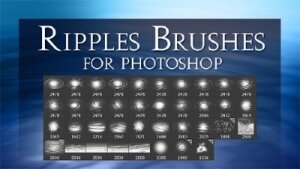  ripples brushes for photoshop