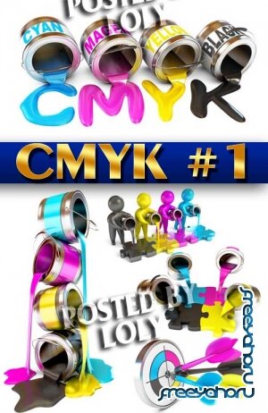 CMYK #1 - Растровый клипарт